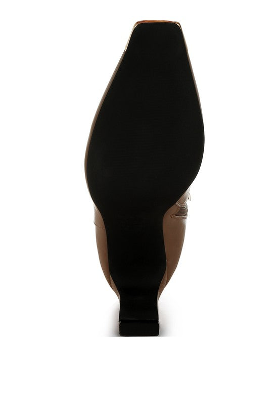 Orca Metallic Cap Toe Faux Leather Boots - PureLove Designs LLC