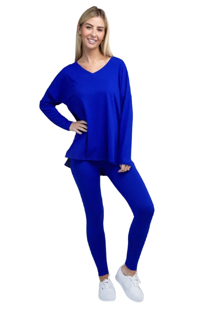 Brushed DTY Microfiber Loungewear Set - PureLove Designs LLC