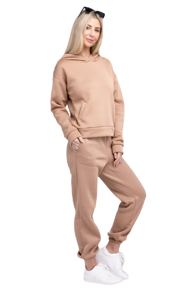 Drop Shoulder Hoodie & Pants - PureLove Designs LLC