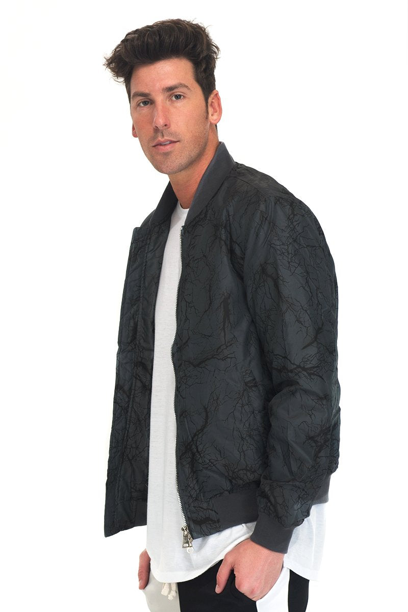 BOLT BOMBER JACKET - PureLove Designs LLC