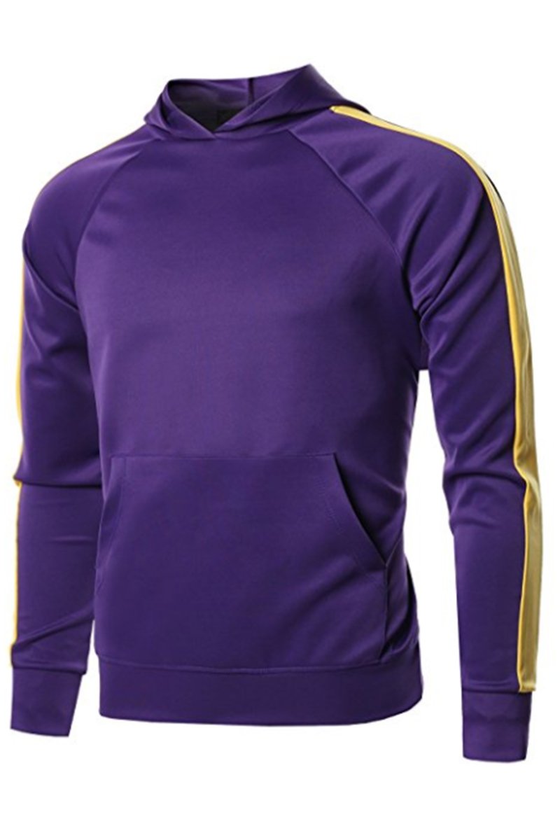 SINGLE STRIPE PULLOVER HOODIE - PureLove Designs LLC