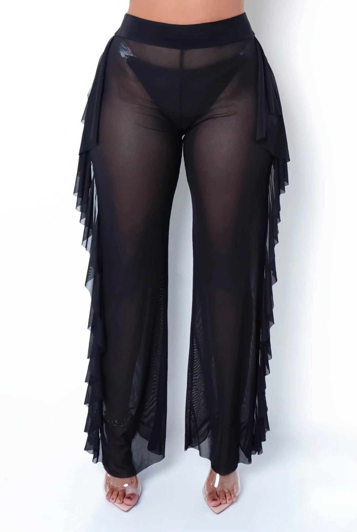 Sheer Swimsuit coverup / Sheer Pants / Sexy Pants - PureLove Designs LLC