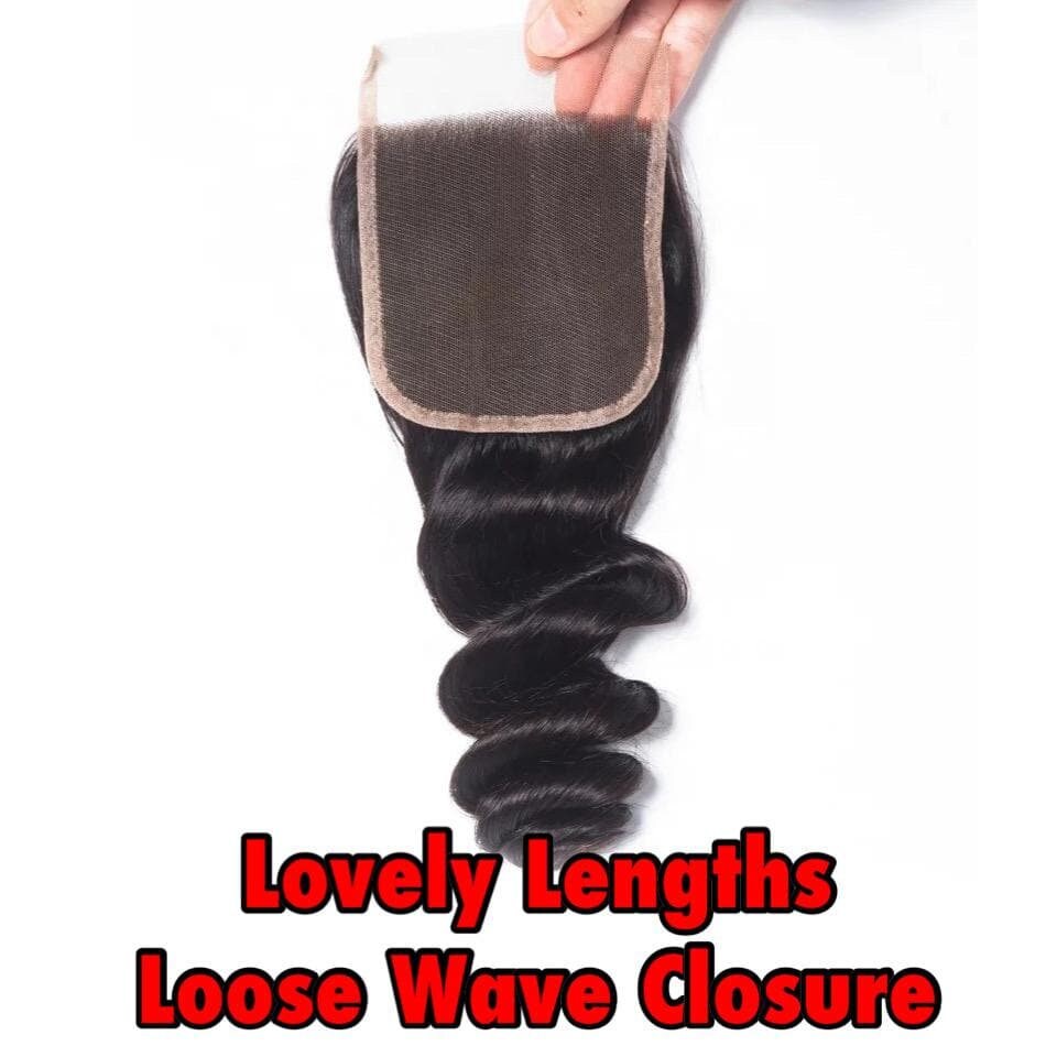 Premium Virgin Lace Closure with Preplucked Hairline - PureLove Designs LLC
