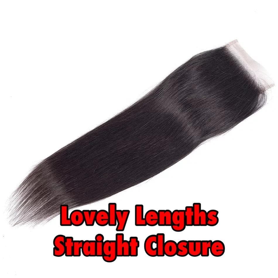 Premium Virgin Lace Closure with Preplucked Hairline - PureLove Designs LLC