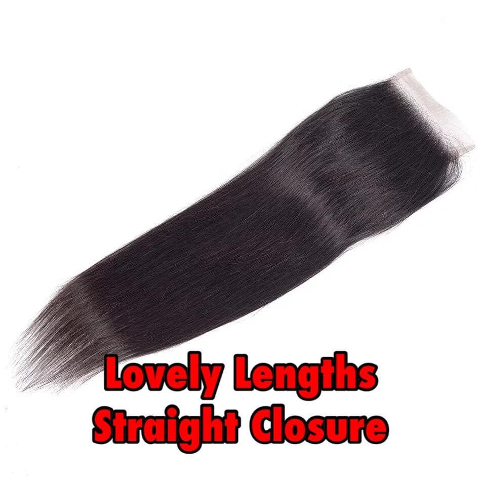 Premium Virgin Lace Closure with Preplucked Hairline - PureLove Designs LLC