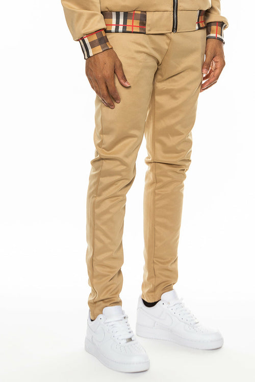 Checkered Detail Track Pant - PureLove Designs LLC
