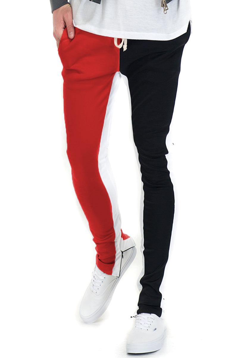 Split Tone Track Pants - PureLove Designs LLC