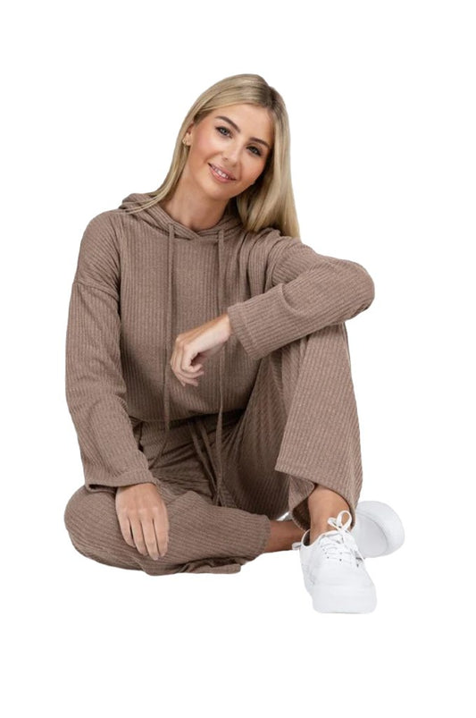Textured Top and Pants Set - PureLove Designs LLC