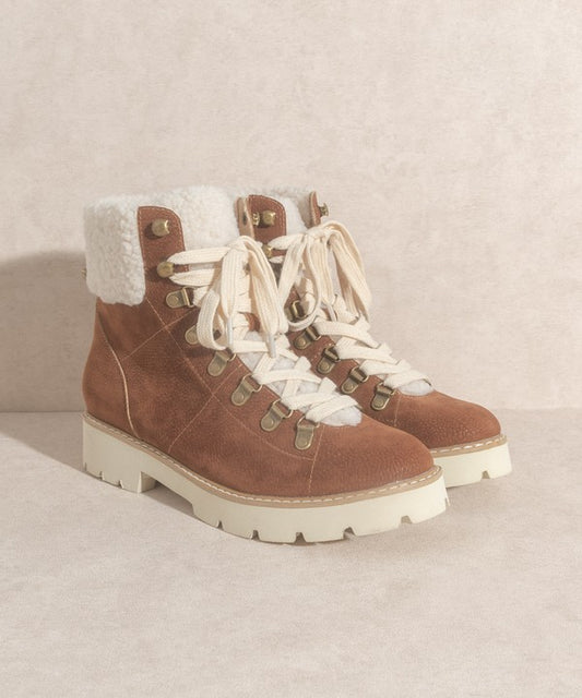 Oasis Society Aaliyah - Winter Ankle Bootie - PureLove Designs LLC