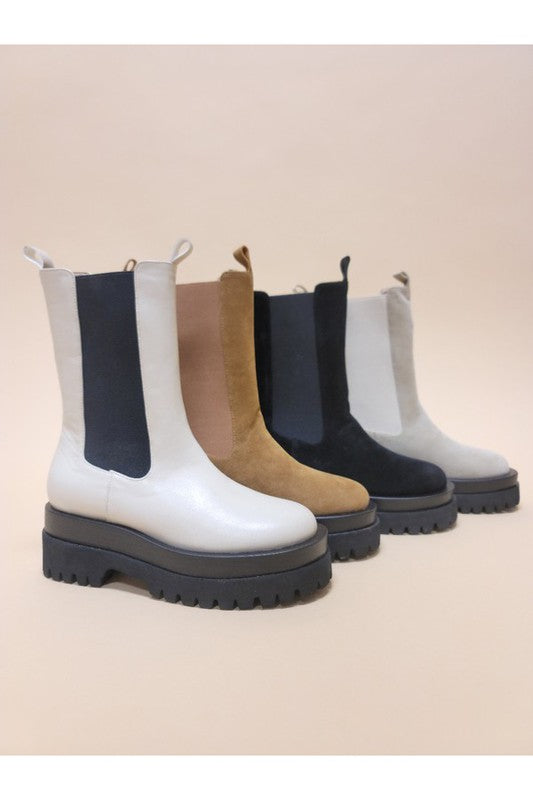 NECTAR-PLATFORM COMBAT BOOTS - PureLove Designs LLC