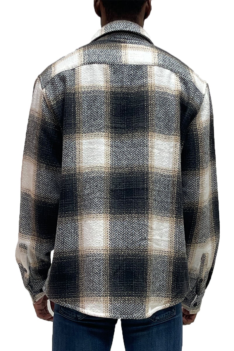 Flannel Combo Shacket - PureLove Designs LLC