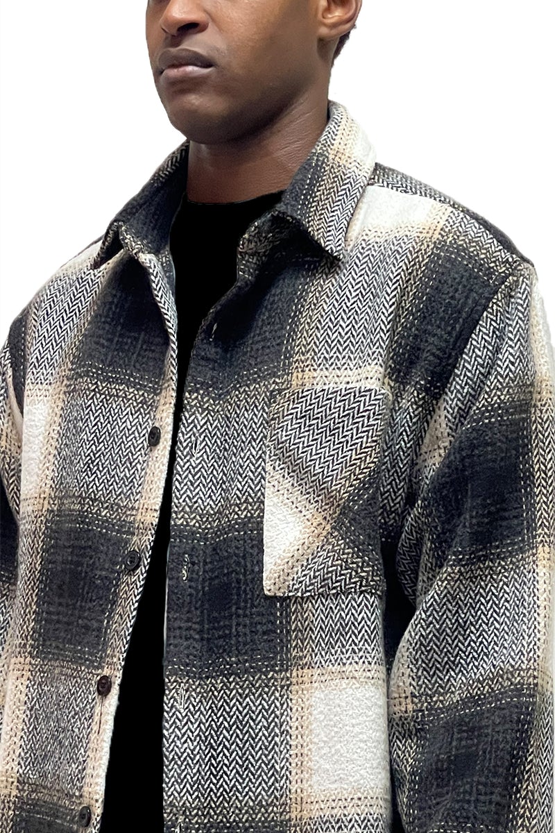 Flannel Combo Shacket - PureLove Designs LLC