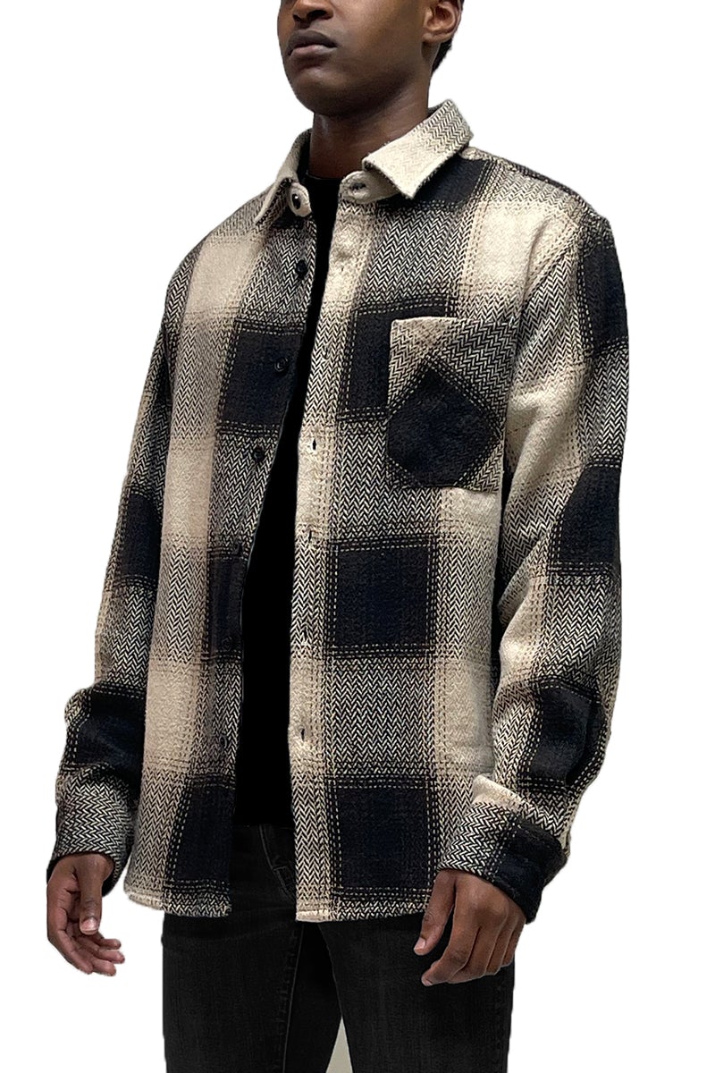 Flannel Combo Shacket - PureLove Designs LLC