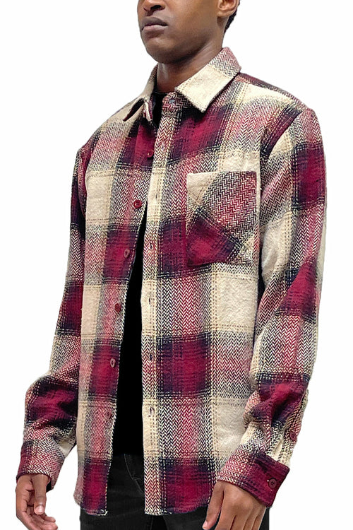 Flannel Combo Shacket - PureLove Designs LLC