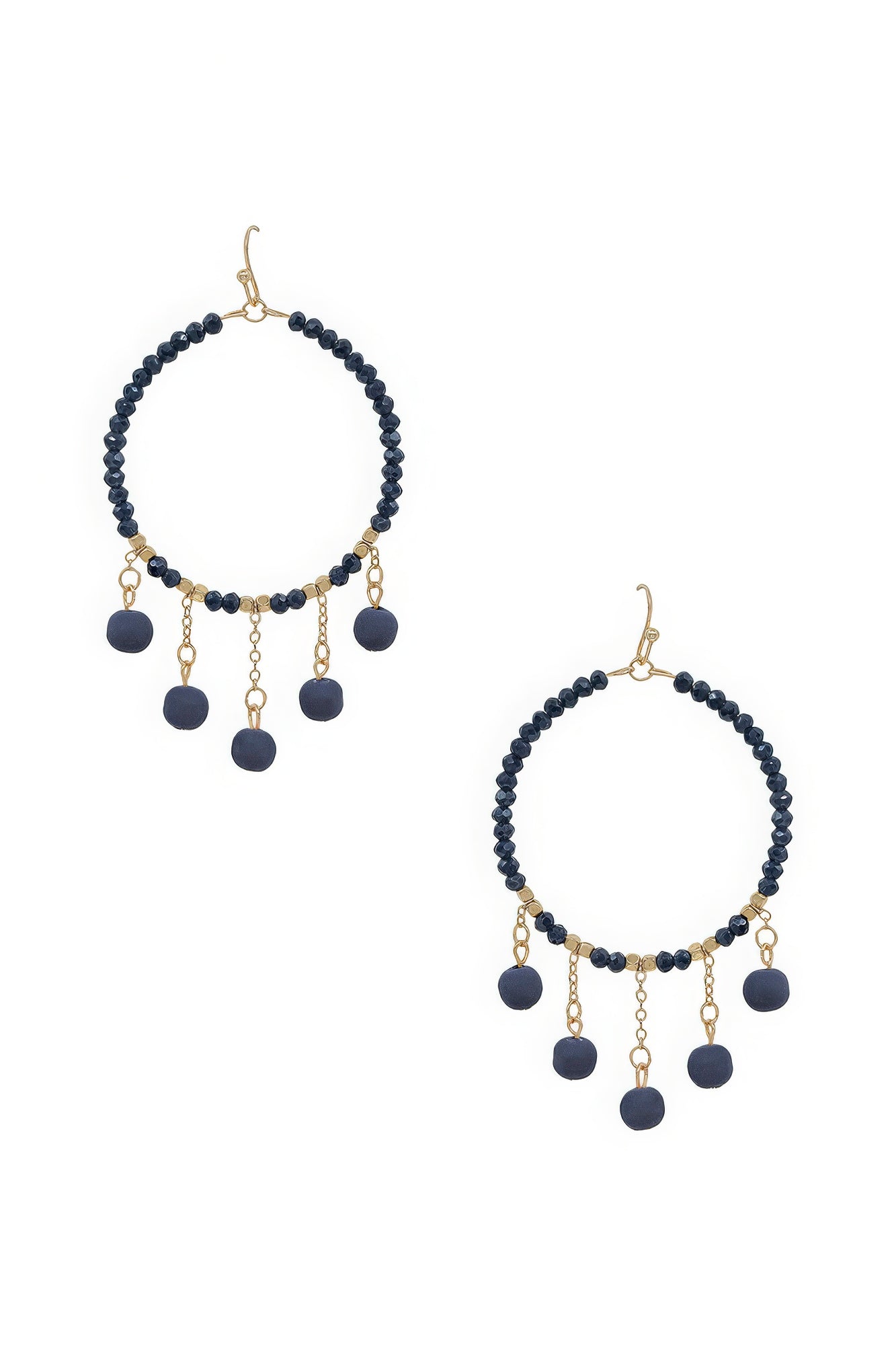 Clay Ball Charm Round Beads Earring - PureLove Designs LLC