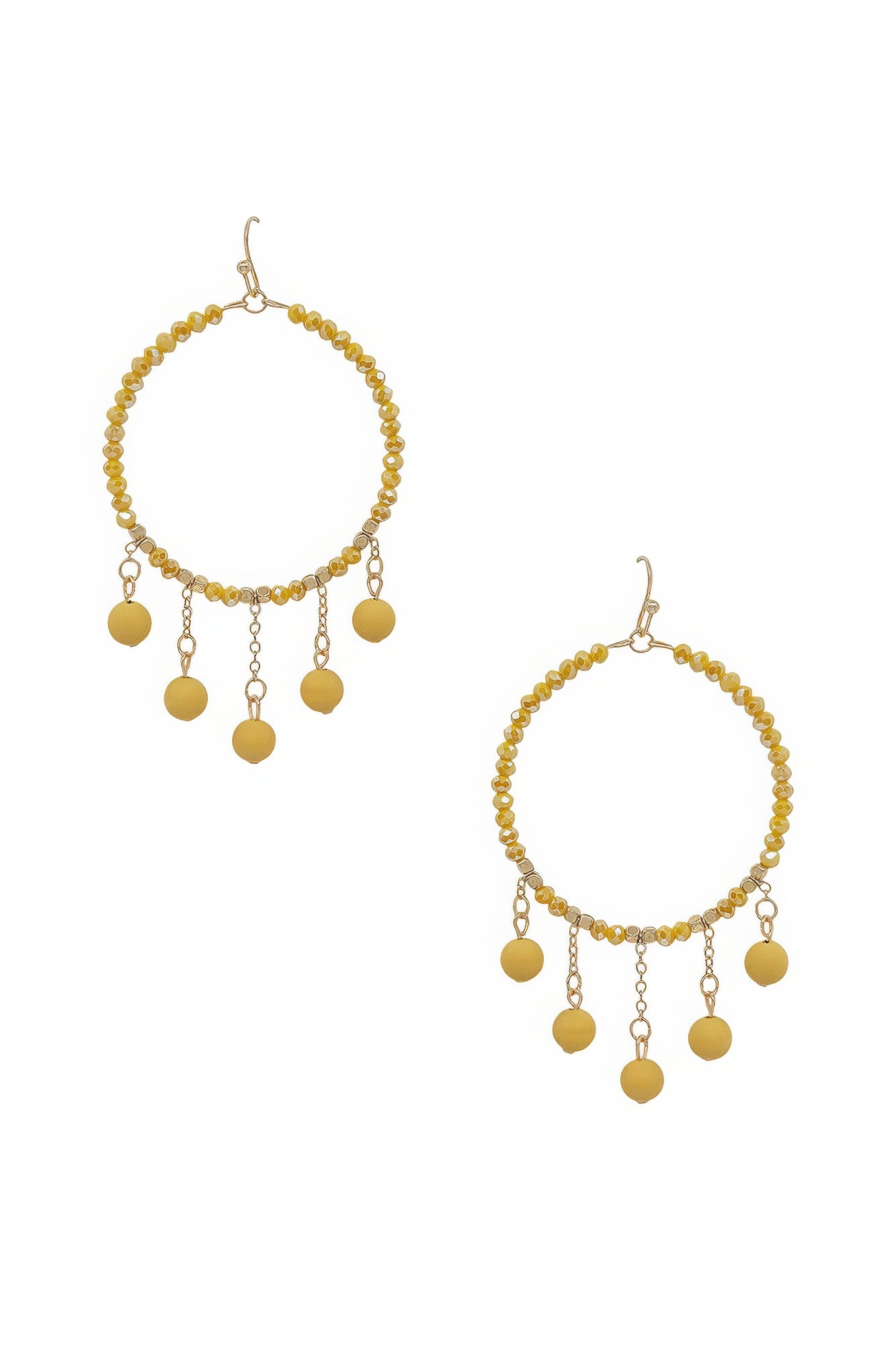 Clay Ball Charm Round Beads Earring - PureLove Designs LLC