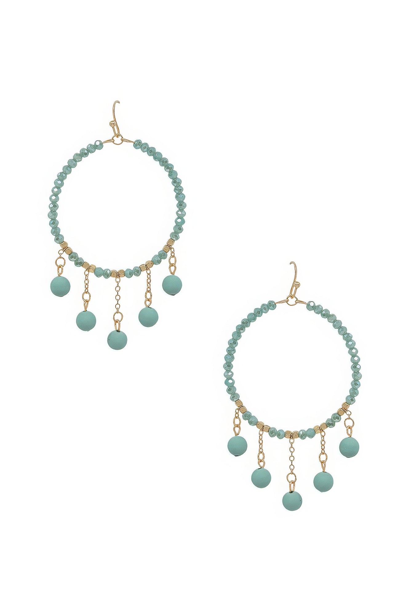 Clay Ball Charm Round Beads Earring - PureLove Designs LLC