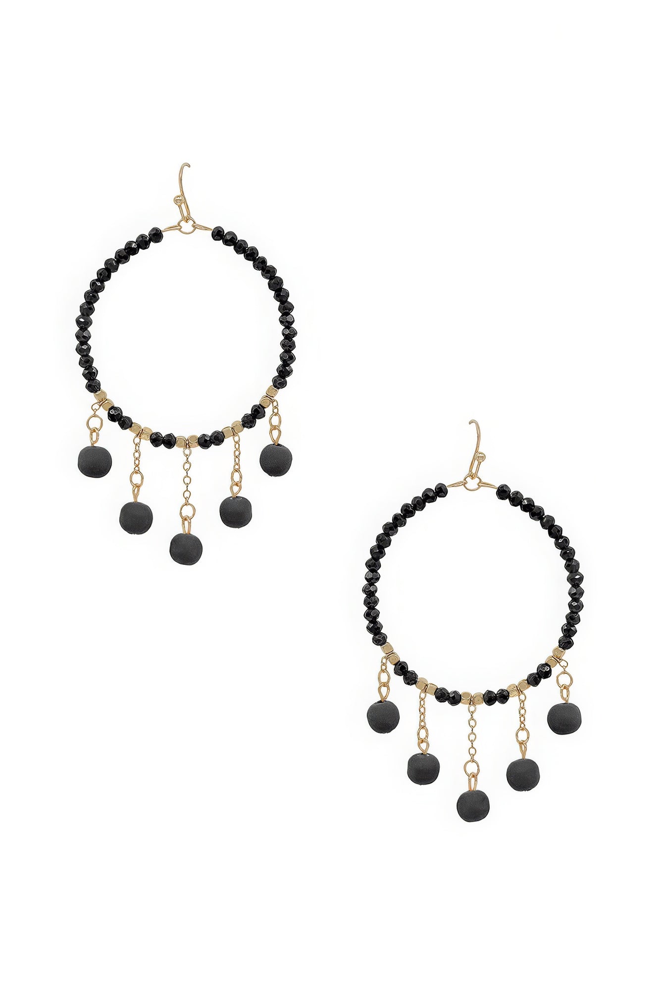Clay Ball Charm Round Beads Earring - PureLove Designs LLC