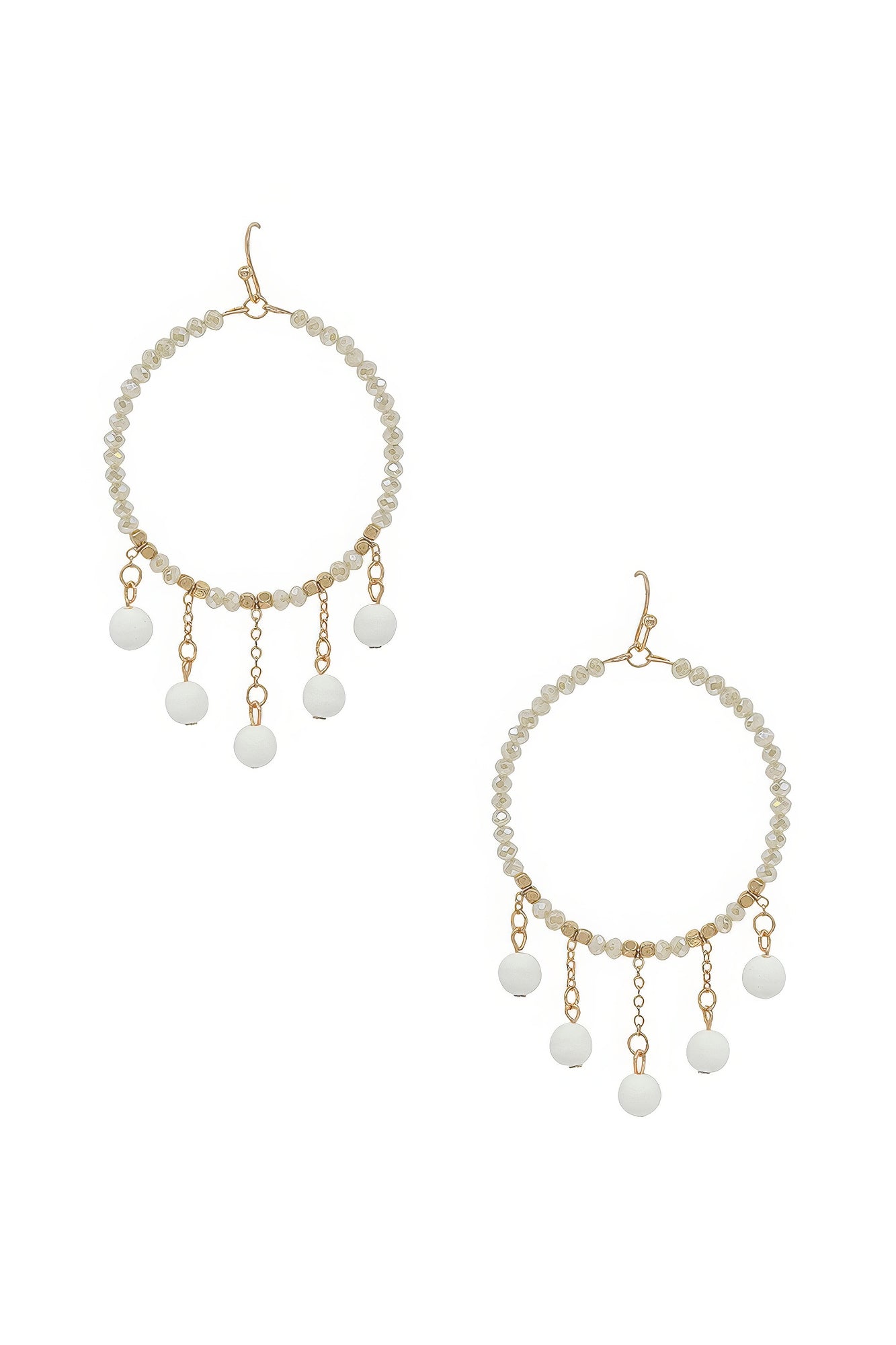 Clay Ball Charm Round Beads Earring - PureLove Designs LLC