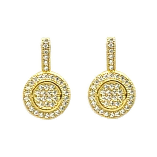 Round Crystal Earring - PureLove Designs LLC