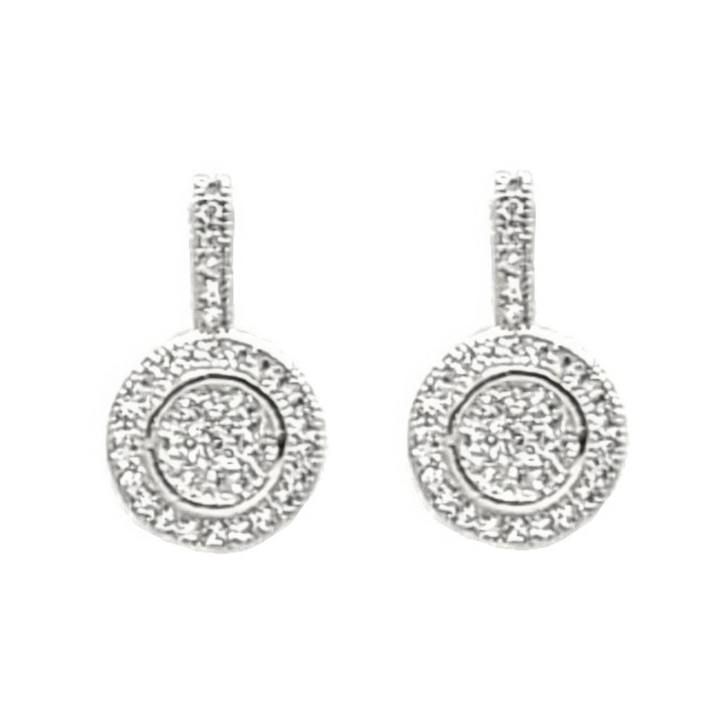 Round Crystal Earring - PureLove Designs LLC