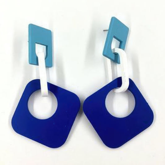 Triple Color Mix Dangle Earring - PureLove Designs LLC