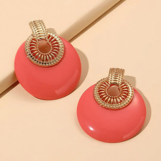 Round Metal Post Earring - PureLove Designs LLC