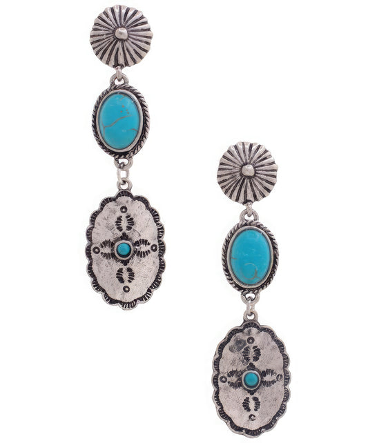 Oval Dangle Earring - PureLove Designs LLC
