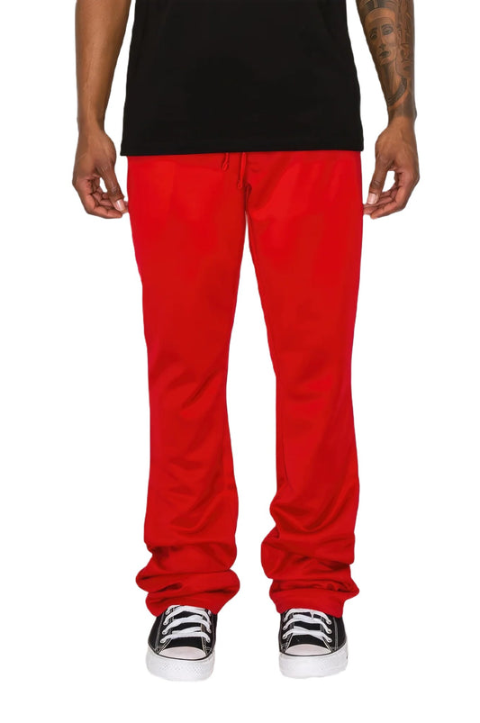 Solid Flare Stacked Track Pants - PureLove Designs LLC