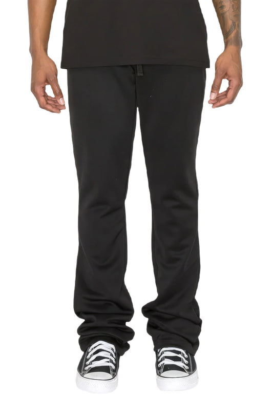 Solid Flare Stacked Track Pants - PureLove Designs LLC
