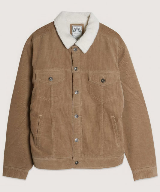 Casual Corduroy Lined Trucker Jacket - PureLove Designs LLC