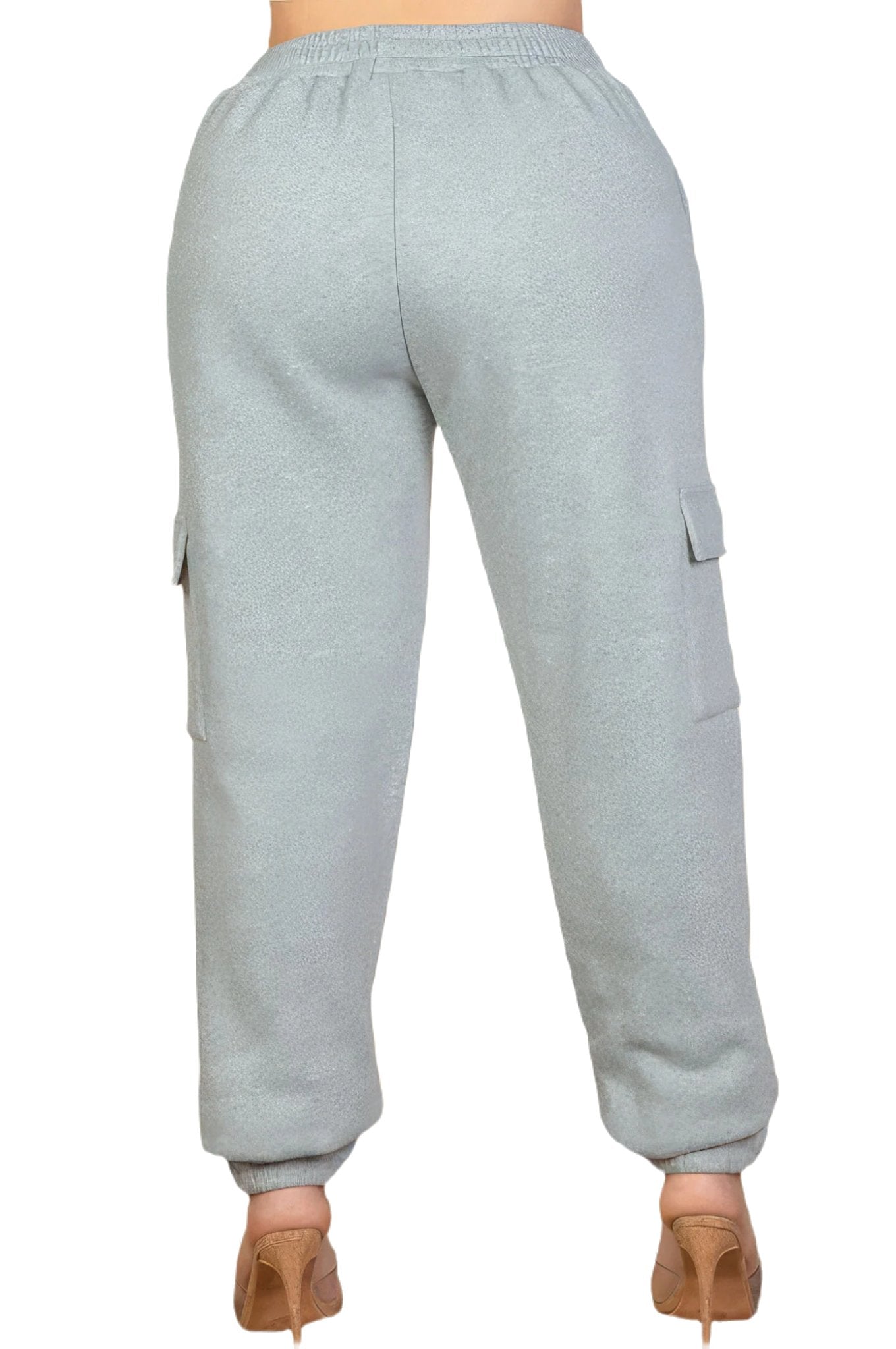 Plus Size Side Pocket Drawstring Waist Sweatpants - PureLove Designs LLC