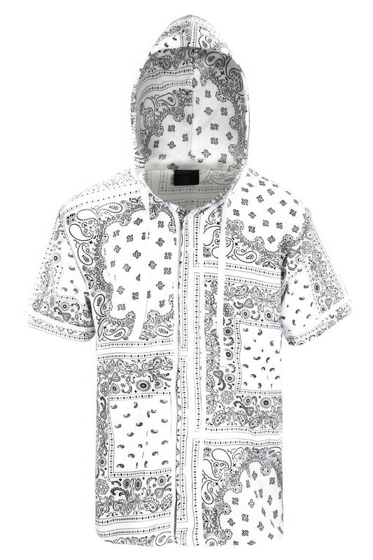 Hooded Bandana Baseball Jersey - PureLove Designs LLC