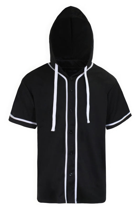 Hooded Baseball Jersey - PureLove Designs LLC