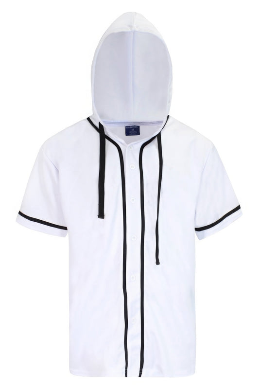 Hooded Baseball Jersey - PureLove Designs LLC