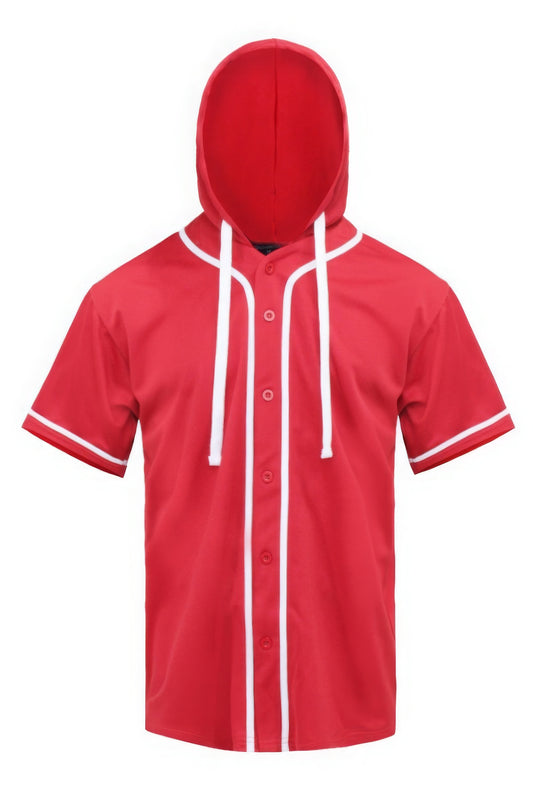 Hooded Baseball Jersey - PureLove Designs LLC
