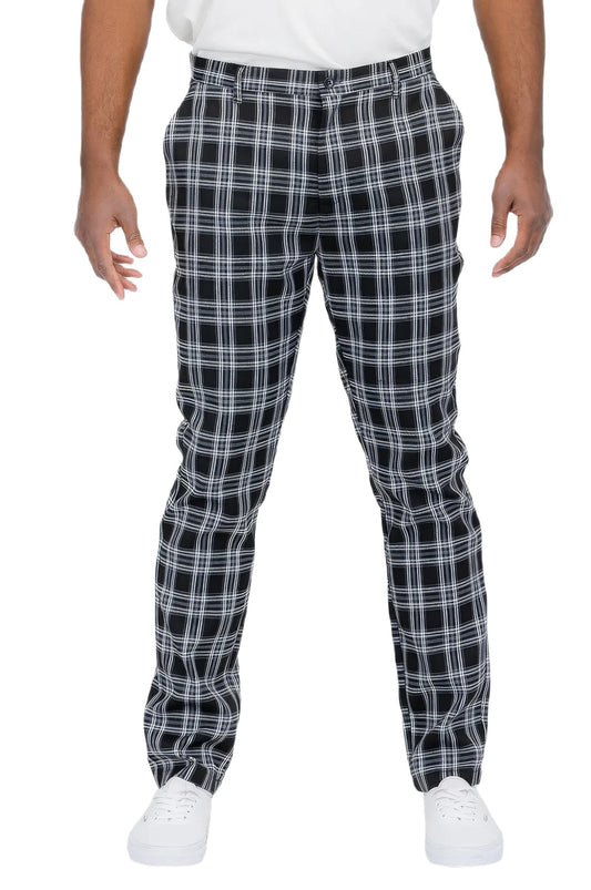 Plaid Trouser Pants - Regular Fit - PureLove Designs LLC