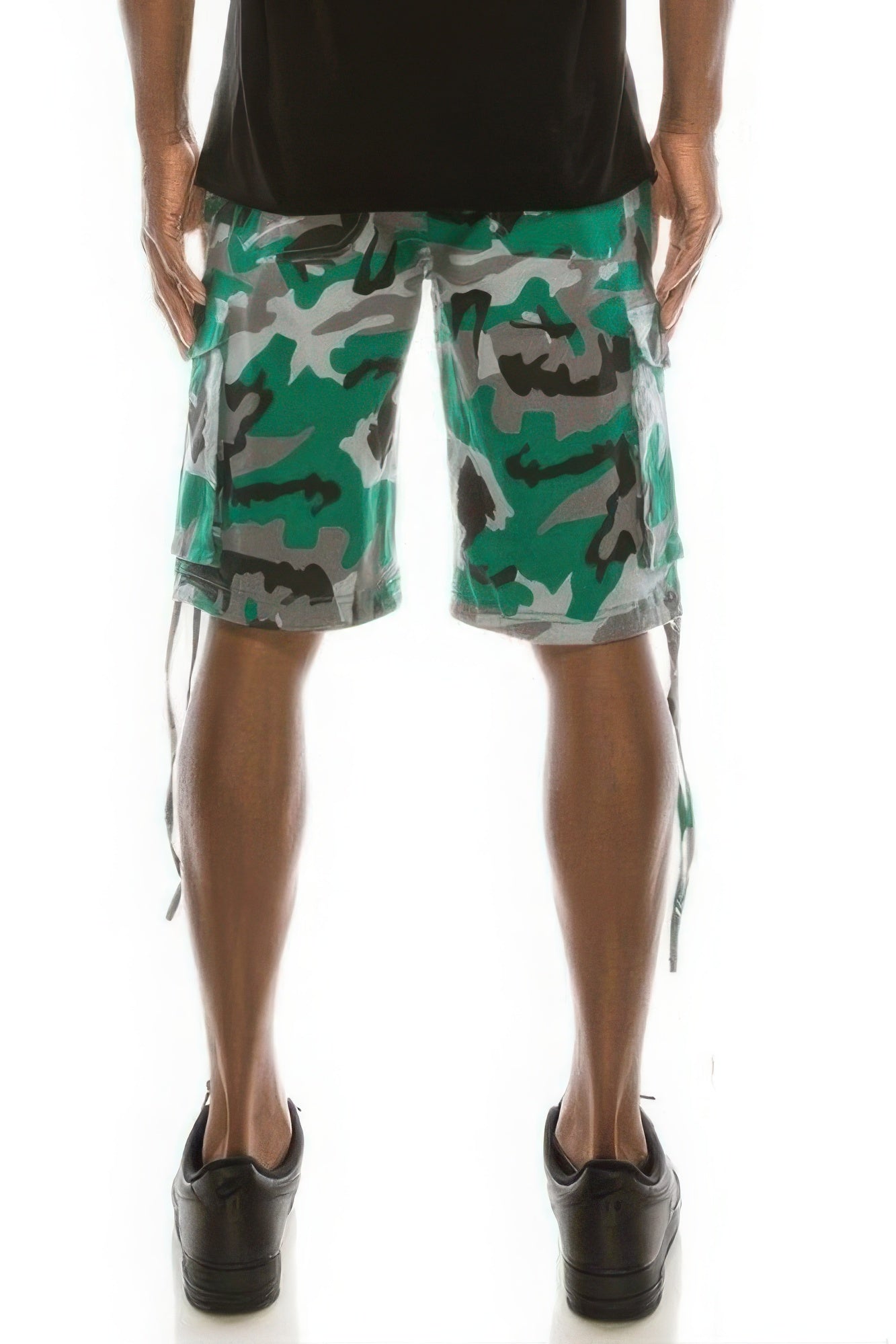 Men's Camo Belted Cargo Shorts - PureLove Designs LLC