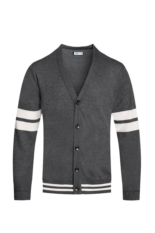 TWO STRIPE CARDIGAN - PureLove Designs LLC