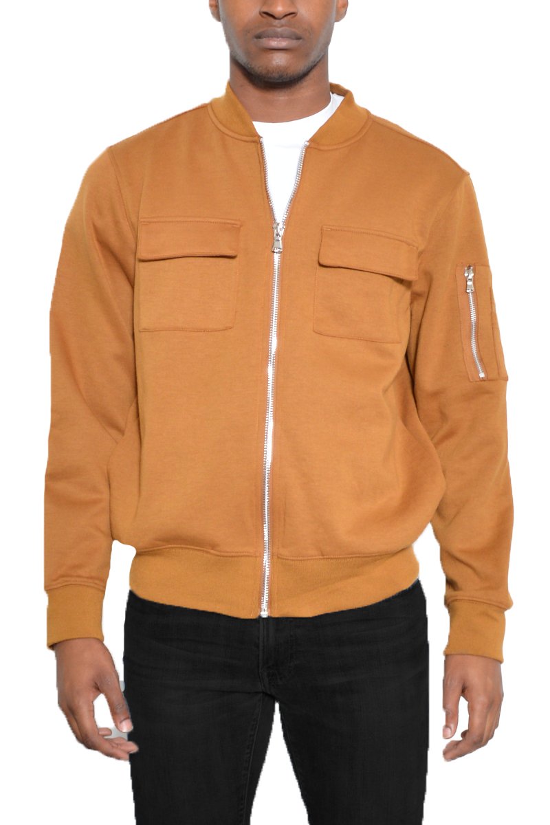 DUAL POCKETED BOMBER - PureLove Designs LLC