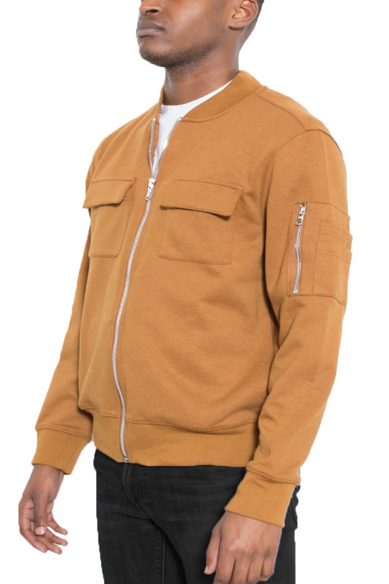DUAL POCKETED BOMBER - PureLove Designs LLC