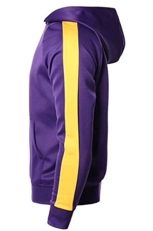 SINGLE STRIPE PULLOVER HOODIE - PureLove Designs LLC