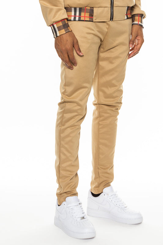 Checkered Detail Track Pant - PureLove Designs LLC