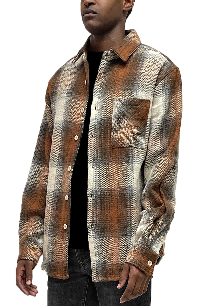 Flannel Combo Shacket - PureLove Designs LLC